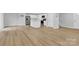 Open concept living room with hardwood floors, kitchen and lots of natural light at 3212 Coast Oak Rd, Charlotte, NC 28214