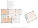 Detailed floor plan showcasing layout of rooms and spaces in the residence at 4901 Pine Oaks Dr, Monroe, NC 28112