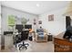 Functional home office setup with dual monitors and comfortable chair at 584 Lamorak Pl, Richburg, SC 29729