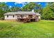 Home with large back deck and lush backyard at 5903 Wm Griffin Rd, Monroe, NC 28112