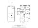 Detailed floor plan showing the layout of the home's rooms and dimensions at 130 Casper Rd, Gold Hill, NC 28071