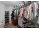 Spacious walk-in closet with ample storage, including shelves, drawers, and hanging space at 2646 Lee Lawing Rd, Lincolnton, NC 28092