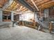 Unfinished basement area with block walls and exposed ceiling at 3015 Hamptonbrook Dr, Gastonia, NC 28056