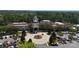 Aerial view of a community center with beautiful landscaping and parking at 31470 Royal Tern Ln, Indian Land, SC 29707