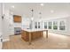 Bright and spacious kitchen with a large island and stainless steel appliances at 4095 Kingfisher Dr, York, SC 29745