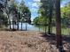Beautiful tree-lined waterfront lot, ready for new construction, offering privacy and scenic lake views at 4095 Kingfisher Dr, York, SC 29745