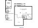 Detailed lower level floorplan showcasing layout of home's rooms, levels, and dimensions of a modern home at 523 Lenswood Ct, Denver, NC 28037