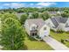 Charming two-story home featuring a well-manicured lawn, lush landscaping, and a two-car garage at 544 Cool Creek Dr, Rock Hill, SC 29732