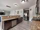 Well-equipped kitchen with granite countertops, stainless steel appliances, and ample storage at 6541 Hasley Woods Dr, Huntersville, NC 28078