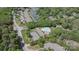 An aerial view shows the pool, tennis courts, community homes, and a lake with boat docks at 108 Pier 33 Dr # 414, Mooresville, NC 28117