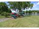 Community kayak storage with easy access to the waterfront for recreational activities at 108 Pier 33 Dr # 414, Mooresville, NC 28117