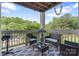Relaxing outdoor patio with comfortable seating, providing a serene and private outdoor living space at 108 Pier 33 Dr # 414, Mooresville, NC 28117