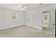 Inviting bedroom boasts a ceiling fan, closet, and natural light at 115 Three Oaks Ln, Statesville, NC 28677