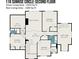 Second-floor floor plan showcasing bedrooms, bathrooms, attic, and a Gathering room within 5424 sq ft at 118 Sunrise Cir, Mooresville, NC 28117