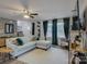 Comfortable living room with modern accents and plenty of space at 1209 Gaston Ave, Gastonia, NC 28052
