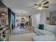 Spacious living area seamlessly connects to the kitchen and dining space at 1209 Gaston Ave, Gastonia, NC 28052