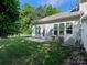 Well-maintained backyard featuring a patio, lush lawn, perfect for outdoor entertaining at 1219 Crown Vista Dr, Fort Mill, SC 29707