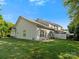 Inviting backyard with a well-maintained lawn and a cozy patio perfect for relaxation at 1219 Crown Vista Dr, Fort Mill, SC 29707