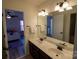 Bathroom with a double sink vanity and ample counter space at 126 W Warfield Dr, Mooresville, NC 28115