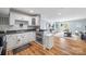 Bright kitchenette with modern appliances, sleek countertops, and a stylish sink at 184 Quiet Cove Rd, Mooresville, NC 28117