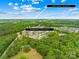 Picturesque aerial view of a neighborhood near lush greenery, highlighting the community's convenient location at 2012 Slippery Rock Ln, Monroe, NC 28112
