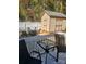 Charming outdoor space with a storage shed, patio, and fenced yard, ideal for relaxing and entertaining at 2025 Kisatchie Dr, Hickory Grove, SC 29717