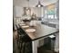 Bright, modern kitchen featuring a center island and stainless steel appliances at 2025 Kisatchie Dr, Hickory Grove, SC 29717