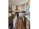 Stylish kitchen with stainless steel appliances, granite countertops, and modern fixtures at 2025 Kisatchie Dr, Hickory Grove, SC 29717