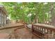 Multi-level back deck with hot tub and grill, perfect for entertaining or relaxing at 2608 Yarrow Rd, Charlotte, NC 28213