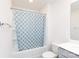 Clean bathroom with a tub, shower, and modern fixtures at 316 Gaines Rd, Clover, SC 29710