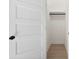 Walk in closet with wooden floors and freshly painted walls at 317 S Pink St, Cherryville, NC 28021