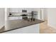 Newly updated kitchen featuring stainless steel appliances and stone countertops at 317 S Pink St, Cherryville, NC 28021