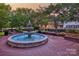 Beautiful water fountain in the town square at 3426 Richards Xing, Fort Mill, SC 29708