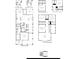 Detailed floor plan showcasing the layout of the home, including dimensions and room locations at 4029 Grommet Ct, Matthews, NC 28105