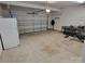 Two car garage with white walls and concrete flooring at 5031 Burnwald Ct, Fort Mill, SC 29715