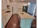 Modern kitchen featuring white cabinetry, stainless steel appliances, and stone countertops at 5031 Burnwald Ct, Fort Mill, SC 29715