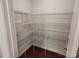Walk-in pantry featuring ample shelving for optimal storage and organization at 5031 Burnwald Ct, Fort Mill, SC 29715