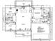 Floor plan of a home showing the layout with kitchen, bedrooms, baths, and living spaces at 6203 Flay Rd, Cherryville, NC 28021