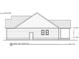 Right side elevation of a home showing a side door and windows at 6203 Flay Rd, Cherryville, NC 28021