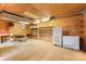 An empty garage with lots of storage at 733 Osteen Rd, York, SC 29745