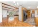 Spacious living room seamlessly connecting to the kitchen and dining areas with stainless steel appliances at 733 Osteen Rd, York, SC 29745