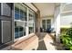 Cozy porch area with ample space, brick accents, and natural light at 8033 Pawleys Ct, Fort Mill, SC 29707