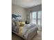 Well-lit bedroom with a comfortable bed and large windows at 10039 St Kitts Landing Ln, Charlotte, NC 28278