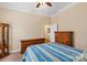 This bedroom features carpet and neutral colored walls at 1409 Tupelo Rd, Clover, SC 29710