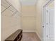 This walk-in closet features shelving and a neutral color palette at 1409 Tupelo Rd, Clover, SC 29710