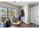 Bedroom featuring a light gray wall, a closet and a white door at 1759 Nw Pipers Ridge Cir, Conover, NC 28613