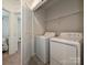 Laundry room with a washing machine and dryer at 2715 Sydney Overlook Ln, Charlotte, NC 28269