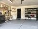 Garage with finished floor, shelving and tools, ready for projects and storage at 4698 Hannah Dr, Rock Hill, SC 29732
