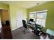 Bright office with a work station set up, a large window and carpeted floors at 4698 Hannah Dr, Rock Hill, SC 29732