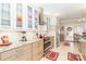 Modern kitchen with stainless appliances, granite counters, and under cabinet lighting at 532 Wilmslow Rd, Rock Hill, SC 29730